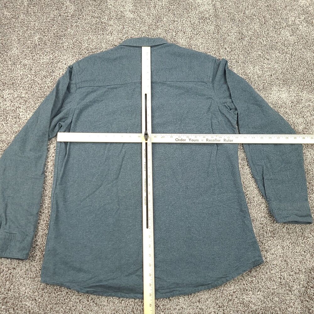 Grizzly Mountain Heavy Flannel Shirt Men's Large Gray Winter Warm Outdoors - Picture 5 of 7